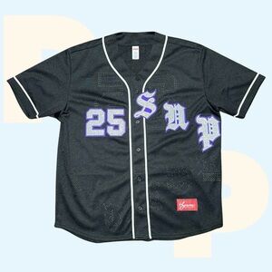 Supreme Old English Baseball Jersey (Large)